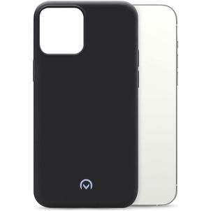 Mobilize Rubber Gelly iPhone 13 Pro Max Hülle Flexibles TPU Backcover - Matt Black