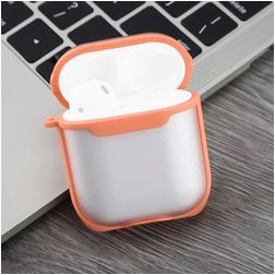Mobigear Shockproof Apple AirPods 2 Hülle Flexibles TPU - Orange