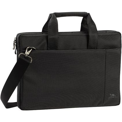 Rivacase Central Laptop Umhängetasche Laptoptasche - Schwarz
