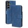 Mobiparts Classic Wallet Samsung Galaxy S24 FE Hülle Klapphülle Geldbörse - Blau
