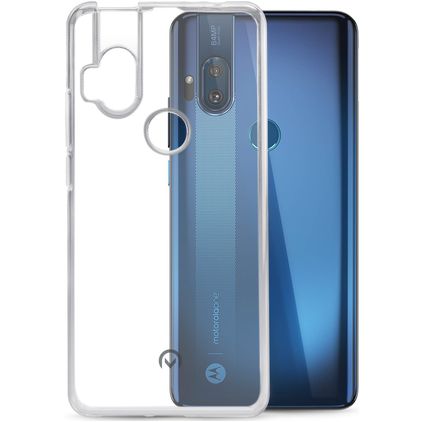 Mobilize Gelly Durchsichtig Motorola One Hyper Hülle Flexibles TPU Backcover - Transparent