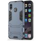 Mobigear Armor Stand Samsung Galaxy A40 Hülle Hardcase Backcover Stoßfest mit Ständer - Marineblau