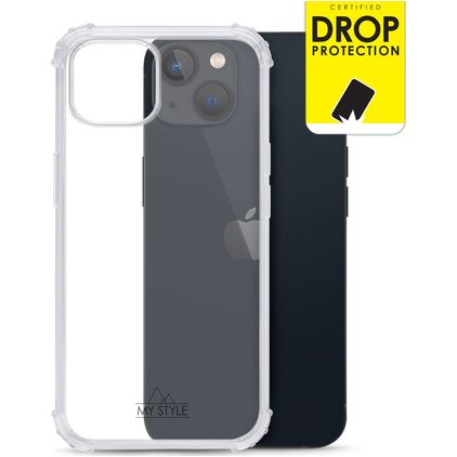 My Style Protective Flex Durchsichtig iPhone 13 Mini Hülle Flexibles TPU Backcover Stoßfest - Transparent
