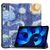 Mobigear Tri-Fold iPad 10 (2022) Hülle Klapphülle - Starry Sky