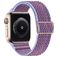 Mobigear W Texture Nylon Apple Watch Armband Elastisches Band - 42/41/40/38 mm - Lila