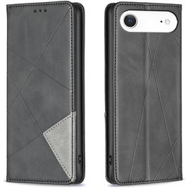 Mobigear Rhombus Slim iPhone Air Hülle Klapphülle - Schwarz