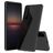 Mobigear Crystal Sony Xperia 1 II Hülle Hardcase Backcover - Schwarz / Transparent