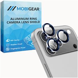 Mobigear Single Lens iPhone 17 Pro Panzerglas Gehärtetes Glas Kameralinsen Schutz - Hüllenfreundlich - Blau
