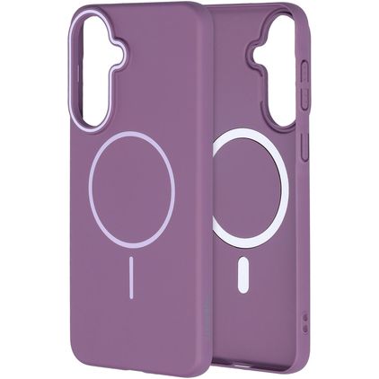 Mobiparts Slim Line Samsung Galaxy A37 MagSafe Hülle Hardcase Backcover - Imperial Purple