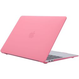 Mobigear Matte MacBook Pro 13 Zoll (2016-2023) Hardcase Hülle MacBook Case - Pink - Model A1706 / A1708 / A1989 / A2159 / A2289 / A2251 / A2338