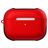 Mobigear Frosted Apple AirPods Pro 1 Hardcase Hülle - Rot
