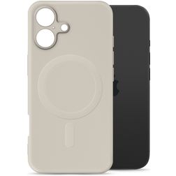 My Style Protective Flex iPhone 17 MagSafe Hülle Flexibles TPU Backcover - Antique White