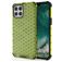 Mobigear Honeycomb iPhone 12 Pro Max Hardcase Backcover Shockproof - Grün