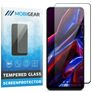 Mobigear Premium POCO X5 Panzerglas Gehärtetes Glas Displayschutz - Hüllenfreundlich - Schwarz