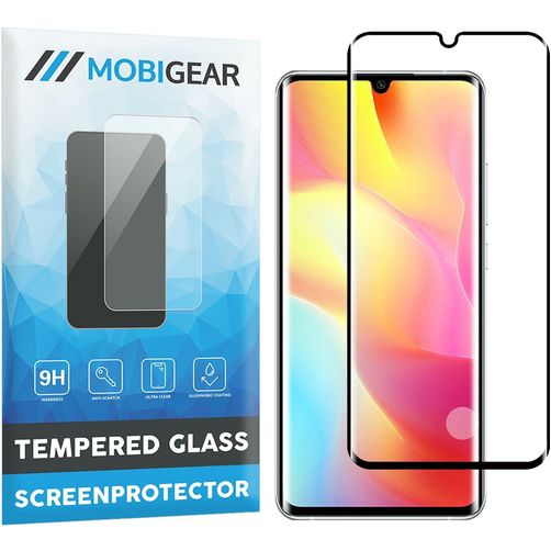 Mobigear Premium Xiaomi Mi Note 10 Lite Panzerglas Displayschutz - Hüllenfreundlich - Schwarz