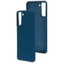 Mobiparts Samsung Galaxy S21 Plus Silikon Backcover - Blueberry Blue