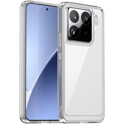 Mobigear Crystal Transparent Xiaomi 15 Pro Hardcase Backcover - Transparent