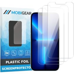 Mobigear iPhone 16e Displayschutz Schutzfolie - Hüllenfreundlich (3er Pack)