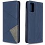 Mobigear Rhombus Slim Samsung Galaxy A41 Hülle Klapphülle - Blau