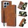 Mobigear Wallet Xiaomi 14T Pro Klapphülle Portemonnaie - Braun