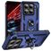 Mobigear Armor ring Xiaomi 15 Hülle Hardcase Backcover Stoßfest mit Ringhalter - Blau