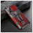 Mobigear Armor Stand Samsung Galaxy A52 Hülle Hardcase Backcover Stoßfest mit Ständer - Rot
