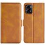 Mobigear Slim Magnet TCL 40 SE Hülle Klapphülle Geldbörse - Cognac