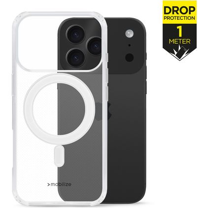 Mobilize Naked Protection Durchsichtig iPhone 17 Pro Max MagSafe Hülle Hardcase Backcover Stoßfest - Transparent