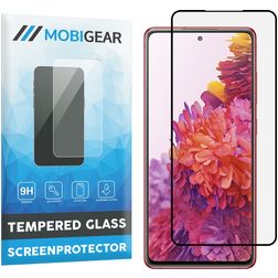 Mobigear Curved Samsung Galaxy S20 FE Panzerglas Gehärtetes Glas Displayschutz - Hüllenfreundlich - Schwarz