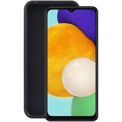 Mobigear Colors Samsung Galaxy A04s Hülle Flexibles TPU Backcover - Schwarz