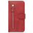Mobigear Zipper Samsung Galaxy S20 Hülle Klapphülle Geldbörse - Rot