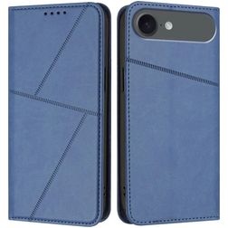 Mobigear Frosted Flip iPhone Air Hülle Klapphülle Geldbörse - Blau