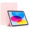 Mobigear Tri-Fold Gel iPad 11 (2025) Hülle TPU,Kunstleder Klapphülle - Pink