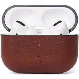 Decoded Aircase Pro Apple AirPods 3 Hülle Echtes Leder - Braun