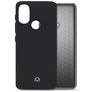 Mobilize Rubber Gelly Motorola Moto E20 Hülle Flexibles TPU Backcover - Matt Black