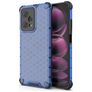 Mobigear Honeycomb POCO X5 Pro Hülle Hardcase Backcover Stoßfest - Blau