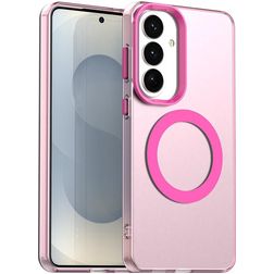 Mobigear Shockproof Samsung Galaxy S26 MagSafe Hülle Hardcase Backcover - Rot