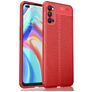 Mobigear Luxury OPPO Reno 4 Hülle Flexibles TPU Backcover - Rot