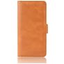 Mobigear Slim Magnet Huawei P40 Hülle Klapphülle Geldbörse - Cognac