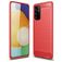 Mobigear Brushed Slim Samsung Galaxy A82 5G Hülle Flexibles TPU Backcover - Rot