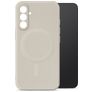 My Style Protective Flex Samsung Galaxy A27 MagSafe Hülle Flexibles TPU Backcover - Antique White