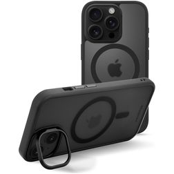 Mobilize Hybrid Pro iPhone 16 Pro MagSafe Hülle Hardcase Backcover Stoßfest - Schwarz