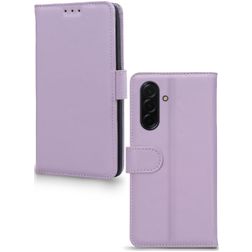 Mobilize Premium Gelly Wallet Samsung Galaxy A37 Hülle Klapphülle Geldbörse - Lila
