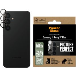 PanzerGlass PicturePerfect Samsung Galaxy S25 Plus Gehärtetes Glas Kamera Schutz - Hüllenfreundlich