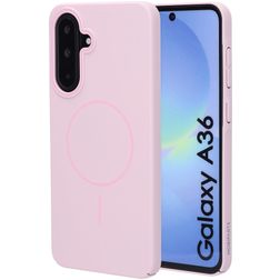 Mobiparts Slim Line Samsung Galaxy A36 MagSafe Hülle Hardcase Backcover - Blush Pink