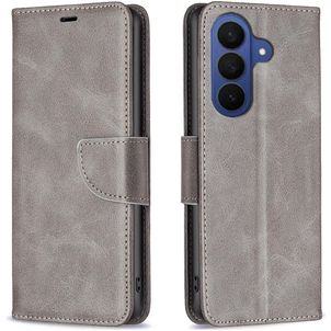 Mobigear Excellent Samsung Galaxy S26 FE Hülle Klapphülle Geldbörse - Grau
