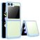 Mobigear Crystal Samsung Galaxy Z Flip 5 Hülle Hardcase Backcover - Transparent / Blau