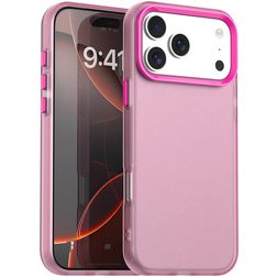 Mobigear Crystal iPhone 17 Pro Hülle Hardcase Backcover - Rot