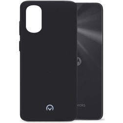 Mobilize Rubber Gelly Motorola Moto G22 TPU (flexibel) Backcover - Matt Black