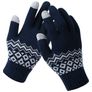Mobigear Stretch Touchscreen Handschuhe - One-Size - Marineblau